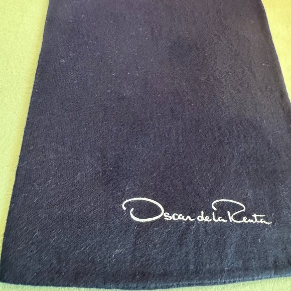 🌟 Oscar de la Renta Blue Dust Bag - 13.2in x 9.7in 🌟 - Picture 1 of 4
